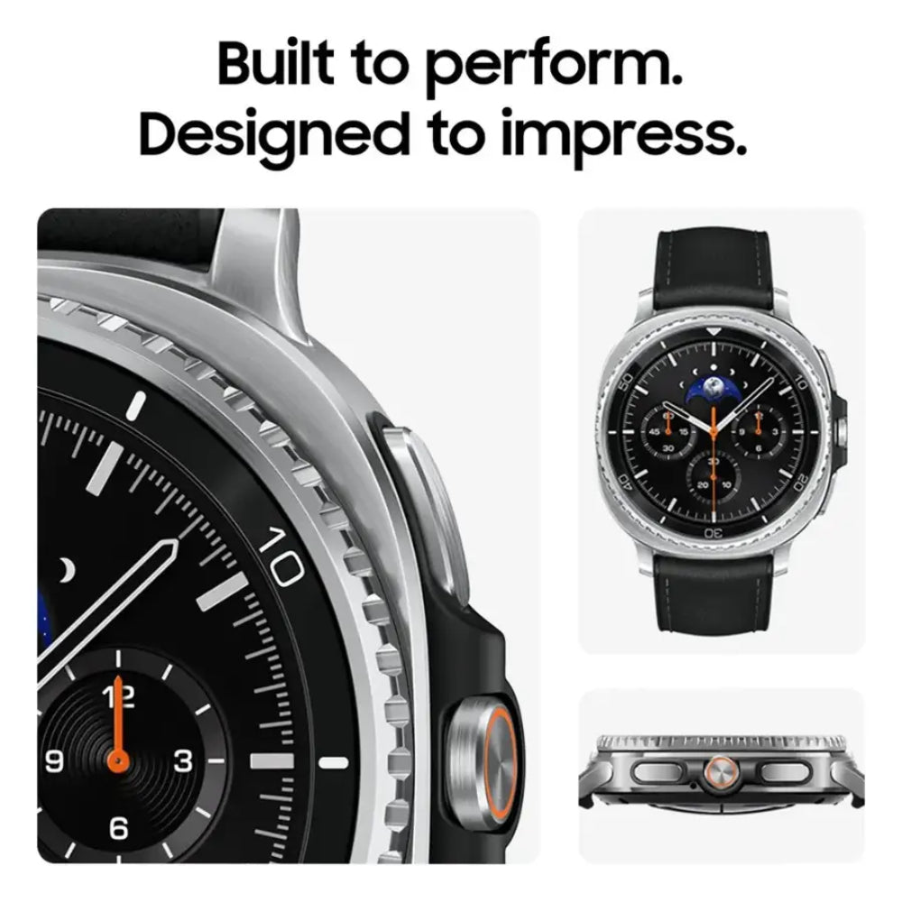 Samsung Galaxy Watch8 Classic 46mm Stainless Steel Case Smartwatch with Hybrid Band