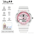 Disney Lotso TSUM TSUM Sports Watch, 50M Waterproof Shock Resistant Analog‑Digital Wrist Watch with Alarm Stopwatch Backlight Calendar, Student Teen Girls Gift Watch