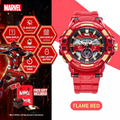 Marvel Iron Man 2026 Digital Watch for Boys-With Marvel Gift Box, Gift Bag, Bracelet & User Manual