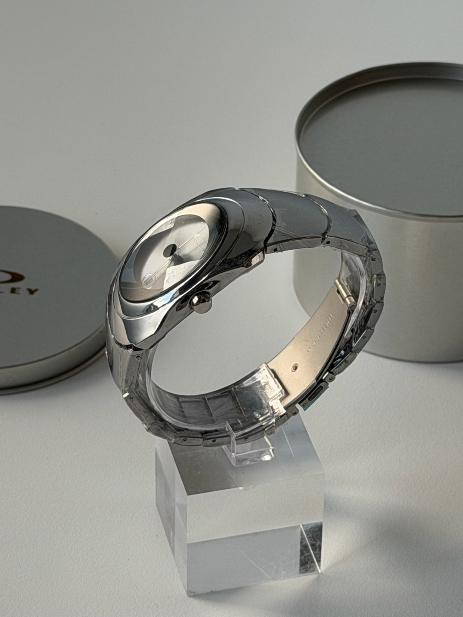 Oakley Time Bomb Style Watch – Stealth Grey