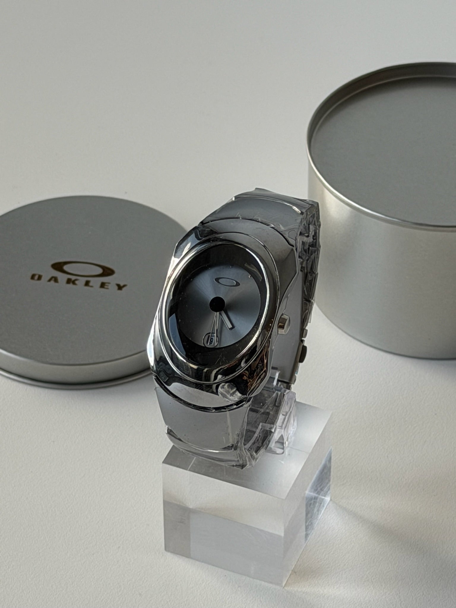 Oakley Time Bomb Style Watch – Stealth Grey