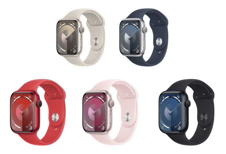 Apple - Watch Series 9 41mm Aluminum Case (Cellular) (New)
