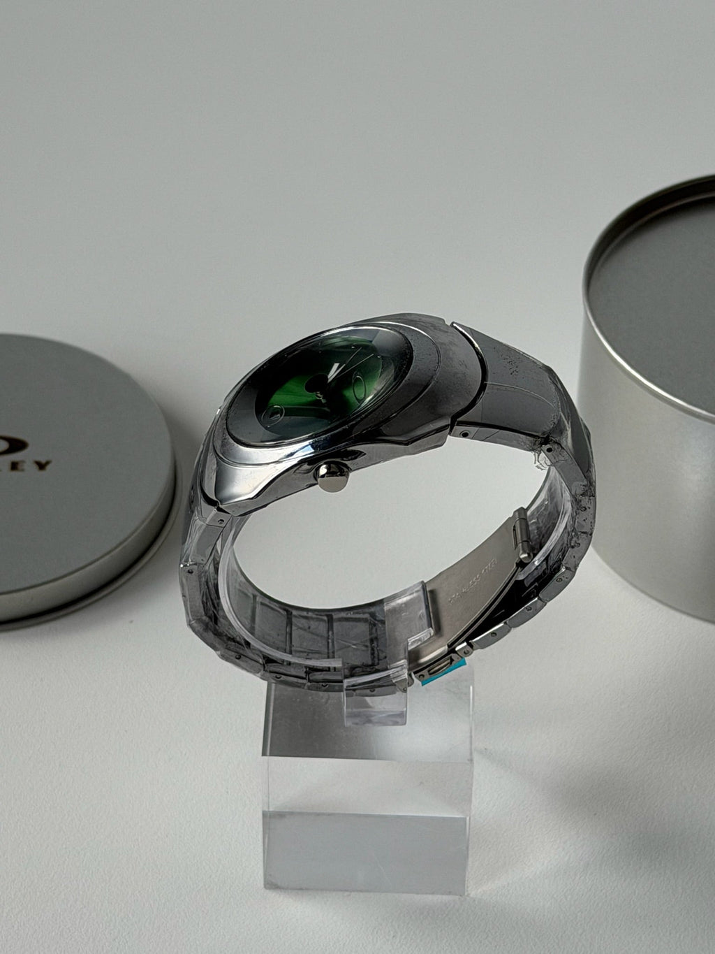 Oakley Time Bomb Style Watch – Emerald Green