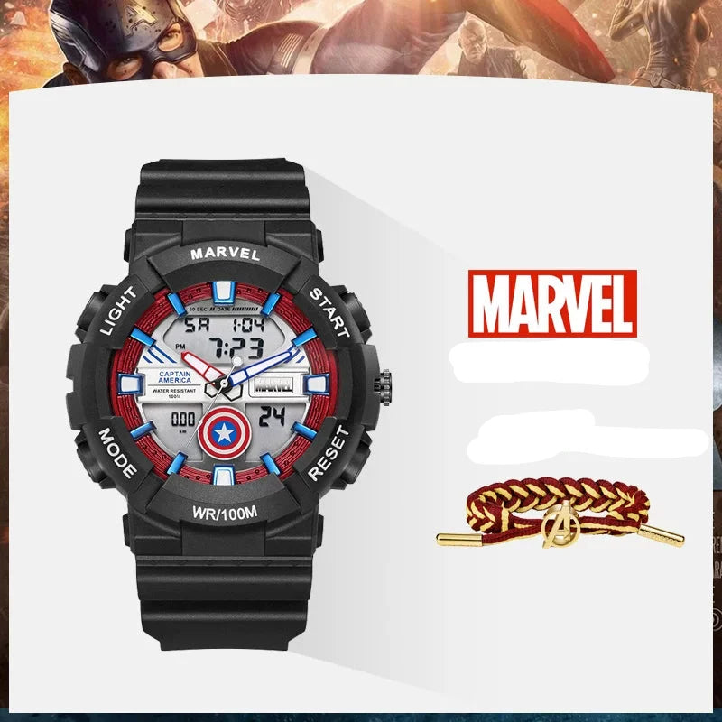 Marvel Captain America Watch | Free Bracelet Included