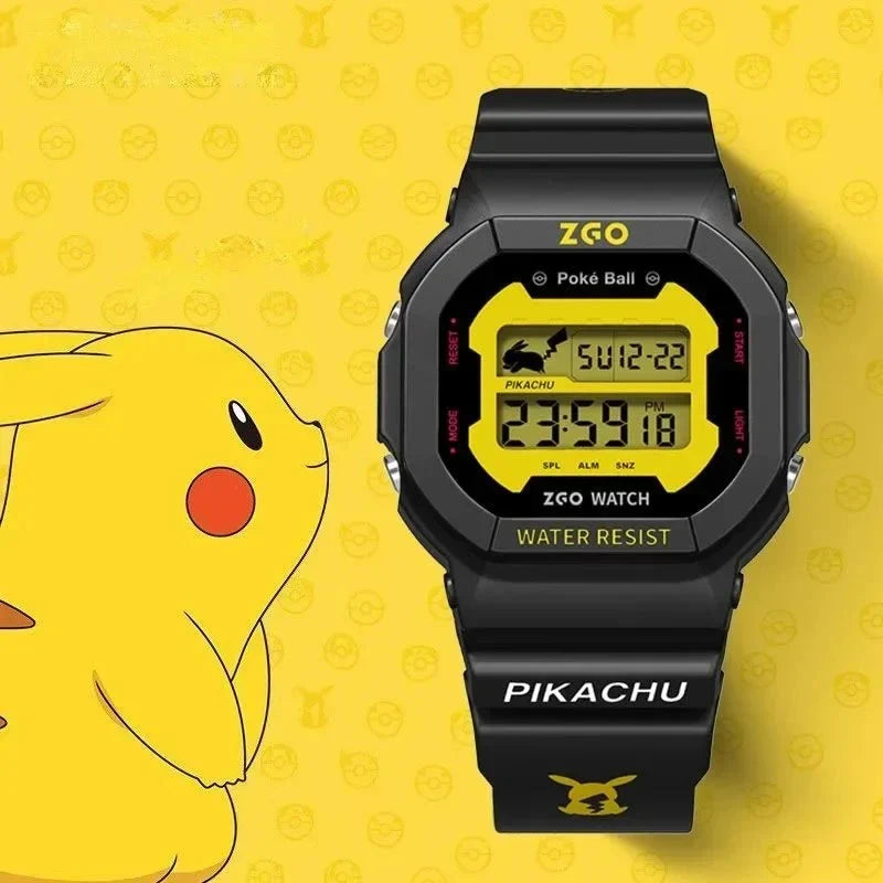 ZGO Pikachu Digital Watches