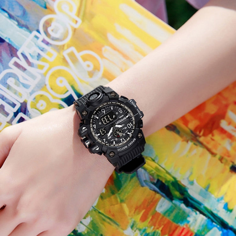SANDA Couple Electronic Watch Women Personalised Luminous Wristwatch