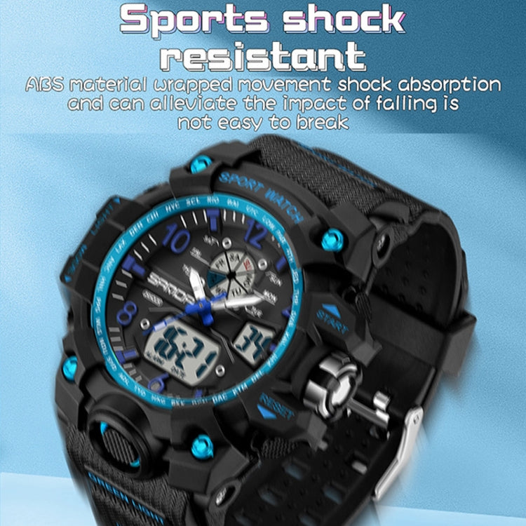 SANDA Couple Electronic Watch Women Personalised Luminous Wristwatch