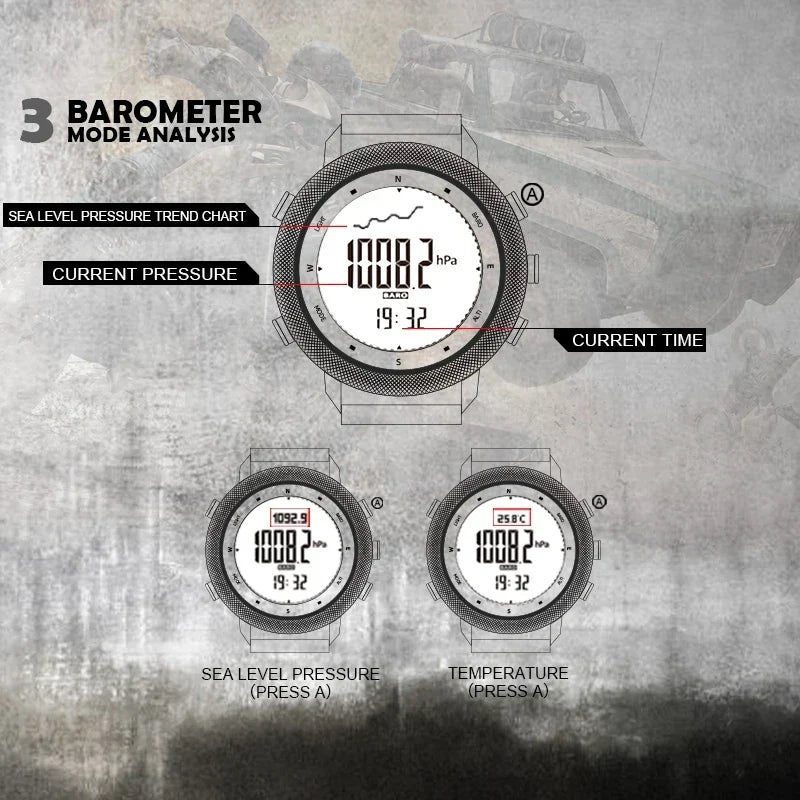 Apache 46 Outdoor Digital Watch – North Edge