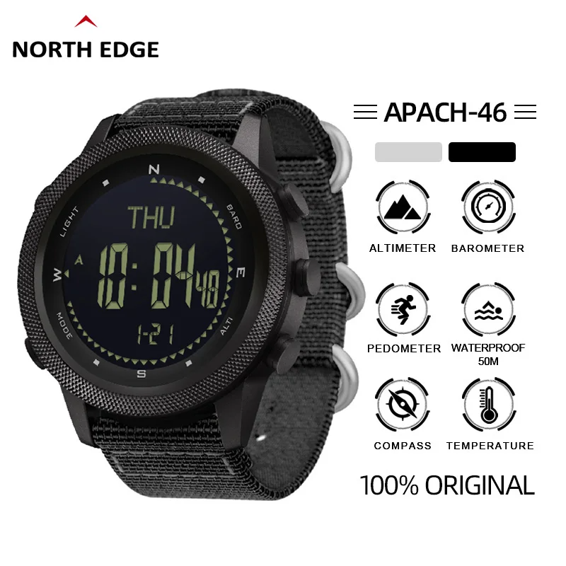 Apache 46 Outdoor Digital Watch – North Edge