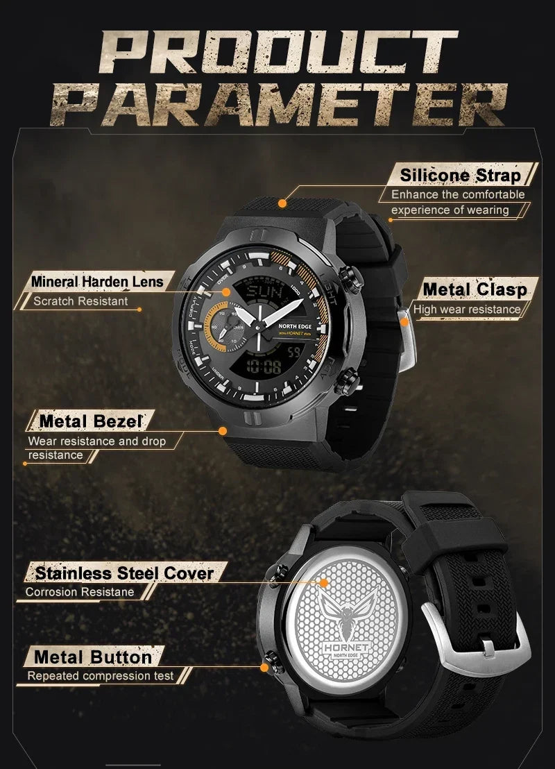 Adventure Sports Watch - North Edge - Hornet
