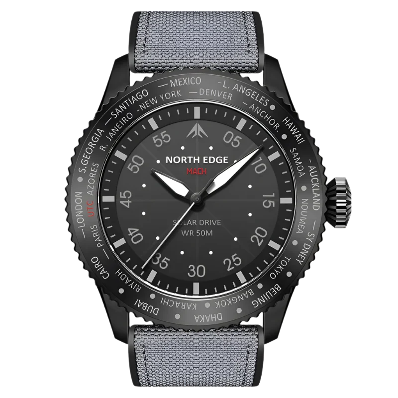 Mach Solar Powered Sports Watch – North Edge