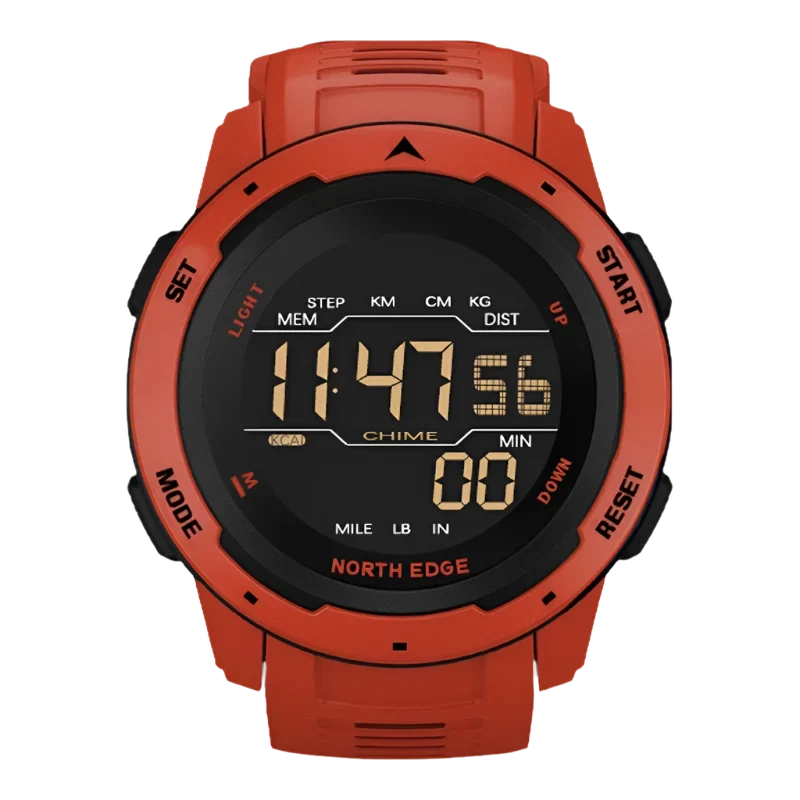 Digital Sports Watch - North Edge - Mars