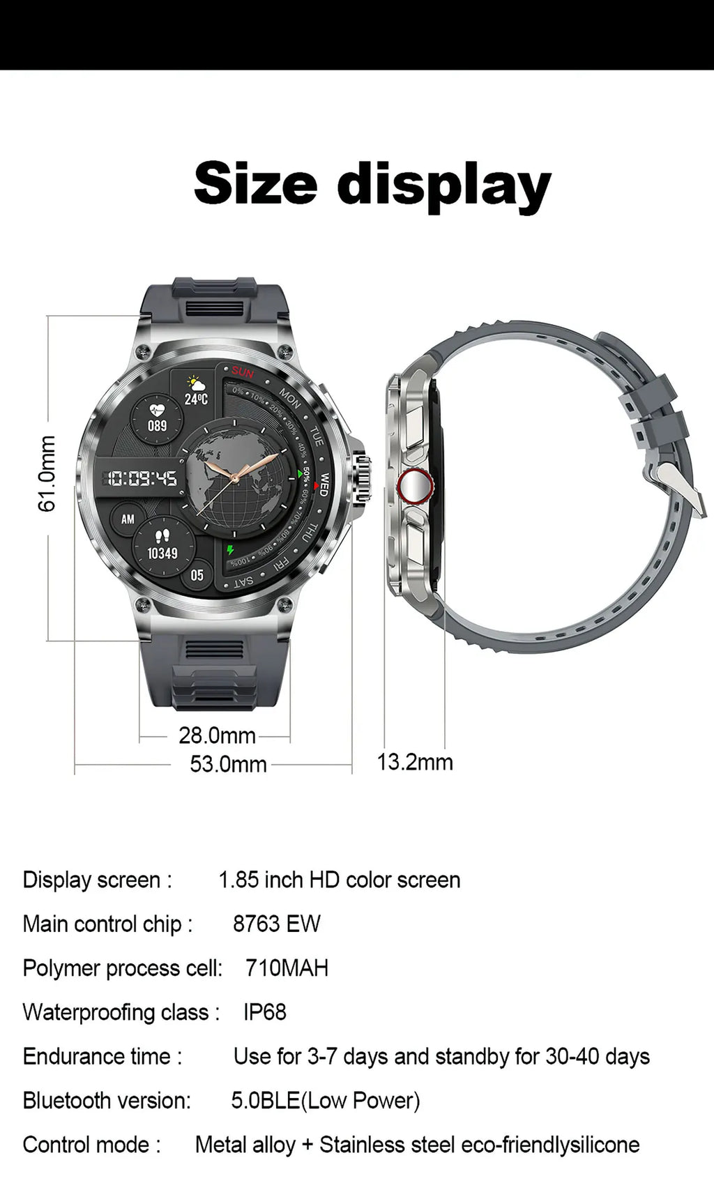Multisport Watch - North Edge - V69