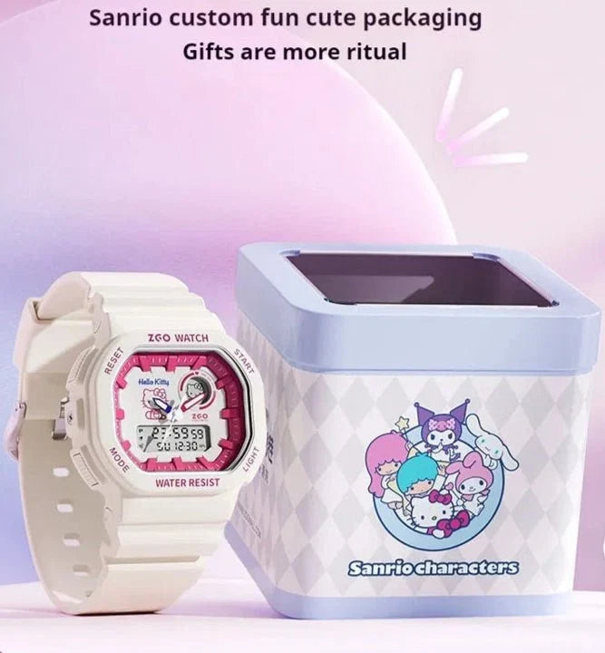 Sanrio Original ZGO Waterproof Drop Resistant Electronic Watch