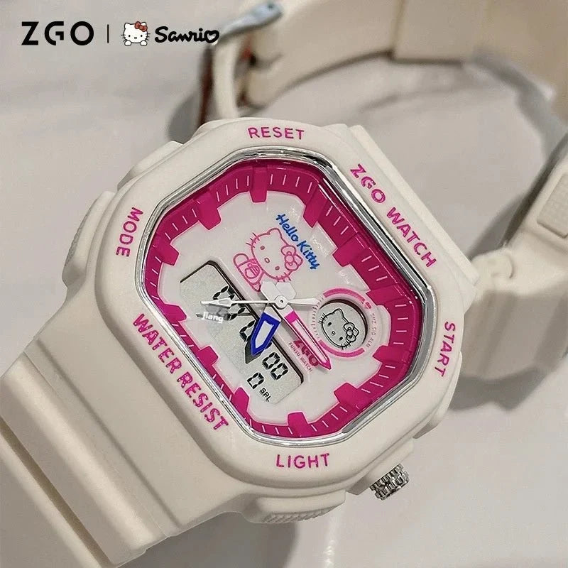 Sanrio Original ZGO Waterproof Drop Resistant Electronic Watch