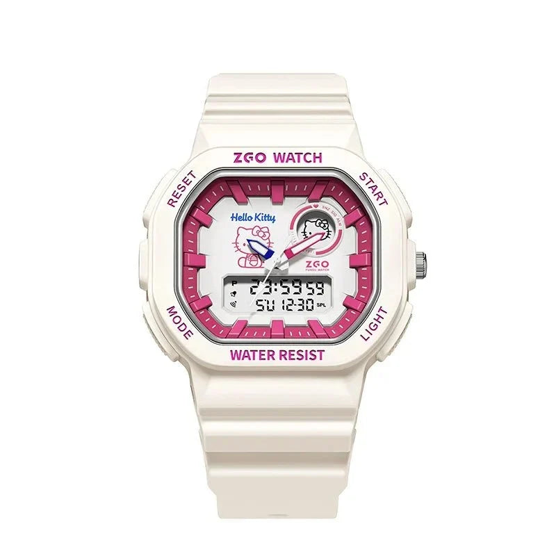 Sanrio Original ZGO Waterproof Drop Resistant Electronic Watch