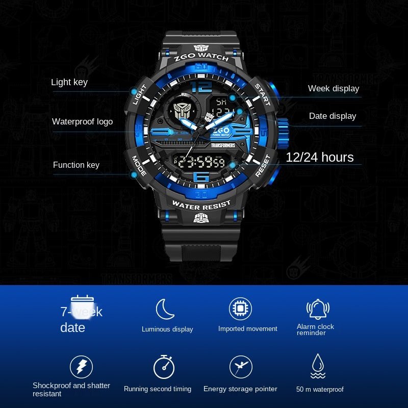 ZGO Transformers Sports Watch