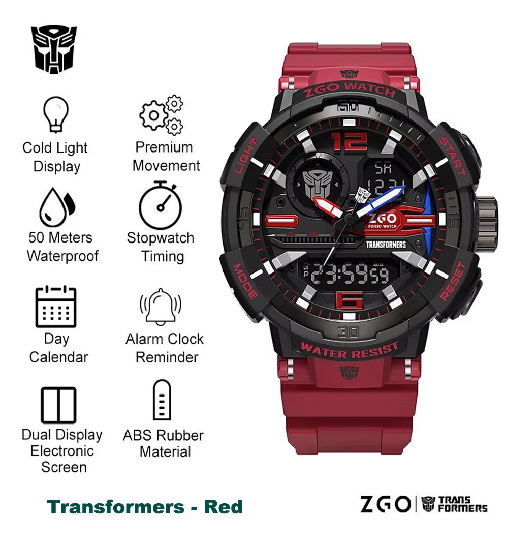 ZGO Transformers Sports Watch