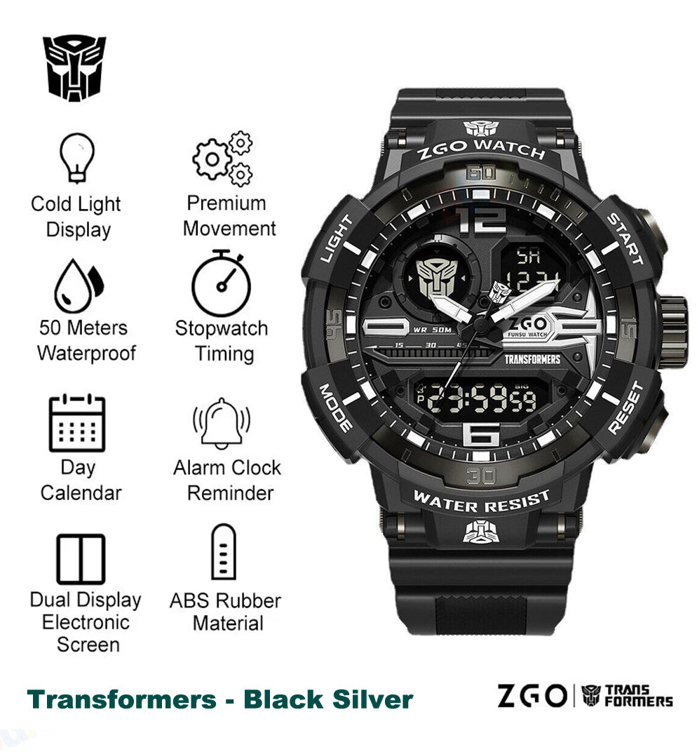 ZGO Transformers Sports Watch